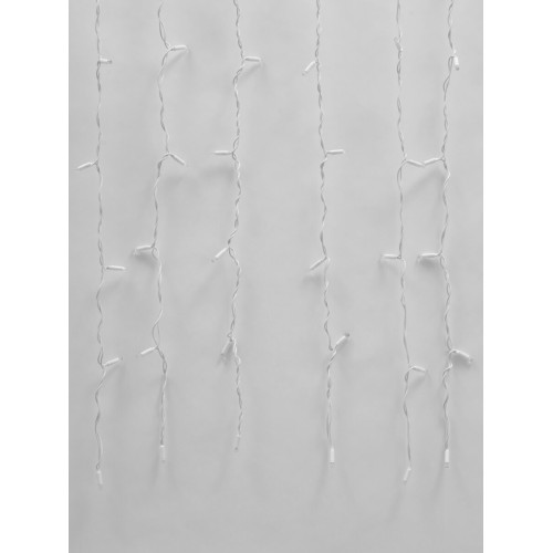 Светодиодная гирлянда (UL-00001355) Uniel занавес 220V белый ULD-C1515-160/TWK White IP67