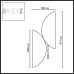 Настенный светильник Odeon Light L-Vision Silk 7067/2W Настенный светильник Odeon Light L-Vision Silk 7067/2W