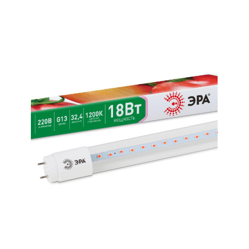 Фитолампа для растений Эра FITO-18W-RB-Т8-G13-NL Б0042990