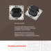 Розетка USB 2.1А+1А Arte Milano 206.46-1.shampan