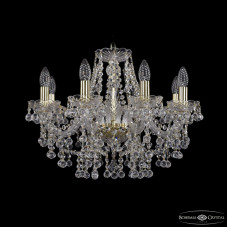 Подвесная люстра Bohemia Ivele Crystal 1409/8/195 G