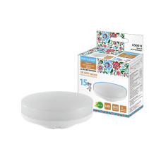 Лампа светодиодная TDM Electric Народная GX53 15W 6500K матовая SQ0340-1576