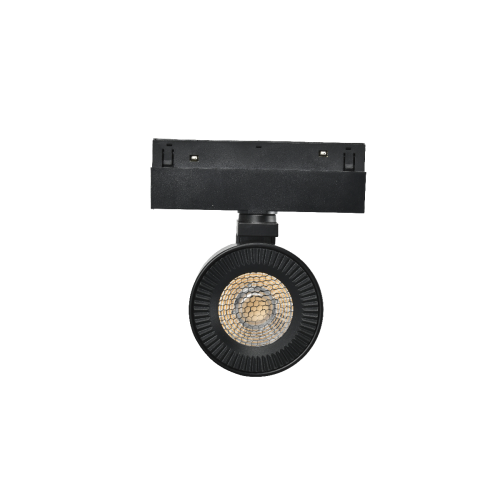 Трековый магнитный светильник iLedex Vision 4822-010-D82-12W-38DG-3000K BK (WALL WASHER)
