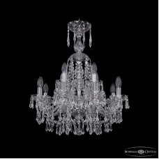 Подвесная люстра Bohemia Ivele Crystal 1403/8+4/195/XL-65 Ni