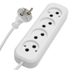 Удлинитель 4-местный Stekker HM01-40-03 3м 2x075 39217