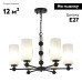 Подвесная люстра ST Luce Aurora SL2003.403.06