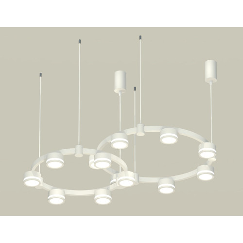 Комплект подвесного светильника Ambrella Light Techno Ring XR92081004 (A9208x2, C9236, C9231, N8412)