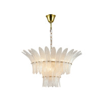 Подвесная люстра Newport Victoria 8812/C new gold white М0070427