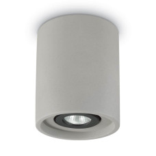 Потолочный светильник Ideal Lux Oak PL1 Round Cemento 150437