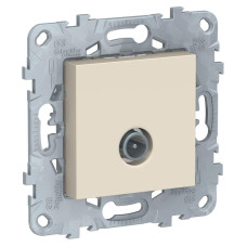 Розетка TV проходная Schneider Electric Unica New NU546344