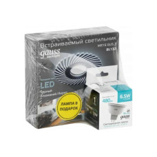 Точечный светильник Gauss Backlight BL132P