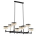 Подвесная люстра Delight Collection MD21020075 MD21020075-8B matt black