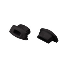 Заглушка Arlight ARH-BENT-W11 BLACK с отверстием 039584
