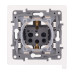 Розетка 2К+З IP44 Legrand Etika Слоновая кость 672326