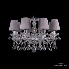 Подвесная люстра Bohemia Ivele Crystal 1413/8/200 Ni Balls SH24