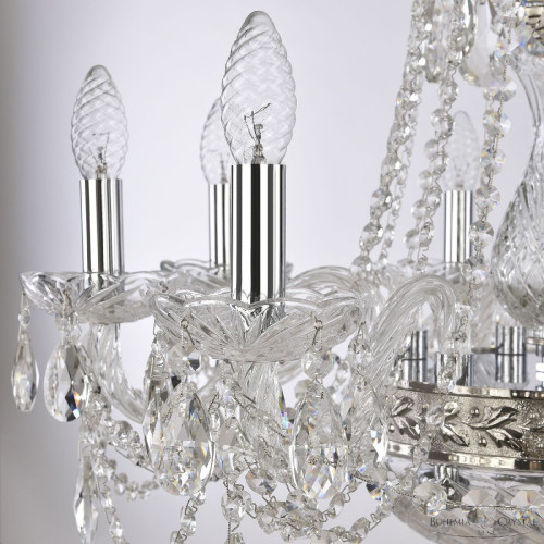 Подвесная люстра Bohemia Ivele Crystal 1451/8/160/250 Ni