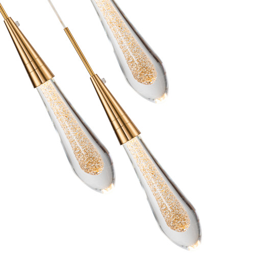 Подвесной светильник DeLight Collection Pour DZ1018P-3 brass Подвесной светильник DeLight Collection Pour DZ1018P-3 brass