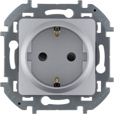 Розетка с/з со шторками Legrand Inspiria 673732