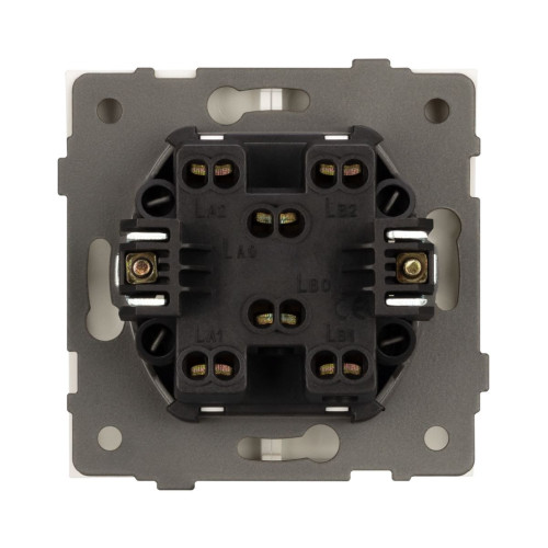 Механизм выключателя двухклавишный проходной Arlight SWT-TENDO-MKP2-SFPL-WH (230V, 10A) 054556 Механизм выключателя двухклавишный проходной Arlight SWT-TENDO-MKP2-SFPL-WH (230V, 10A) 054556