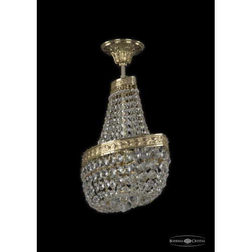 Люстра на штанге Bohemia Ivele Crystal 19283/H1/35IV G