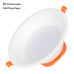 Встраиваемый светильник Arlight MS-BLIZZARD-BUILT-R165-16W Day4000 (WH, 100 deg, 230V) 035596