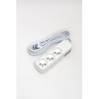 Удлинитель 3вх с защитными шторками UPS ELBI Myra 527-010203-324