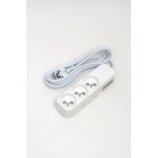Удлинитель 3вх с защитными шторками UPS ELBI Myra 527-010203-324
