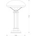 Настольная лампа Kutek Decor DEC-LG-1 (P)