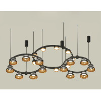 Комплект подвесного светильника Ambrella Light Techno Ring XR92092000 (A9209x3, C9242, C9238, C9232, N8145, N8124)
