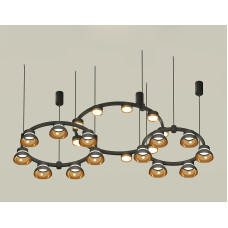 Комплект подвесного светильника Ambrella Light Techno Ring XR92092000 (A9209x3, C9242, C9238, C9232, N8145, N8124)