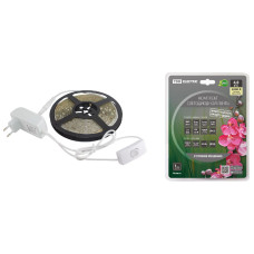 Светодиодная влагозащищенная лента TDM Electric 12В 2835 4,8Вт/м 3000K 5м IP65 SQ0331-0229