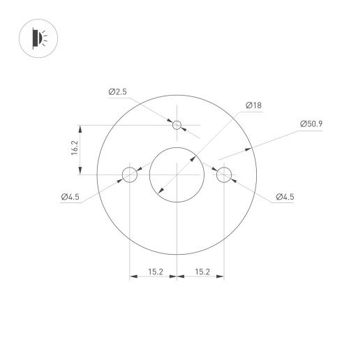 Настенный светильник Arlight SP-Vinci-M-S1200x55-12W Day4000 036930