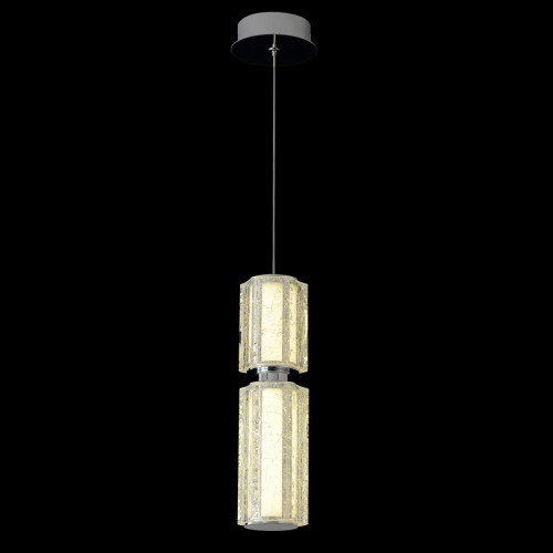 Подвесной светильник Crystal Lux ANTIQUE SP23W LED CHROME Подвесной светильник Crystal Lux ANTIQUE SP23W LED CHROME