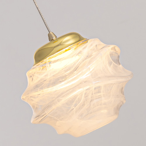 Подвесной светильник Delight Collection MD25030003-1A gold/clear Подвесной светильник Delight Collection MD25030003-1A gold/clear
