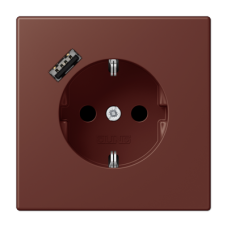 Розетка 2K+З USB Typ A Jung LC1520-18A235