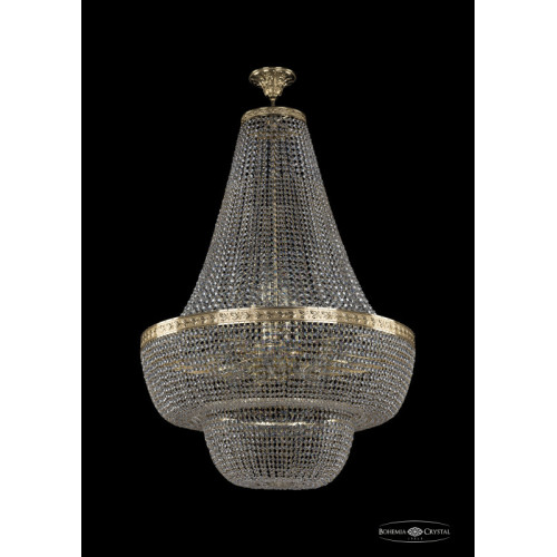 Люстра на штанге Bohemia Ivele Crystal 19091/H2/80IV G