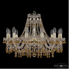 Подвесная люстра Bohemia Ivele Crystal 1410/12/240 G V1003 R721