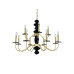 Подвесная люстра Newport Vanessa 3878+4/С brass М0070883