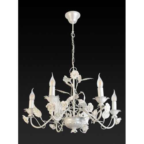 Подвесная люстра Toplight Lynda TL5910D-05WH