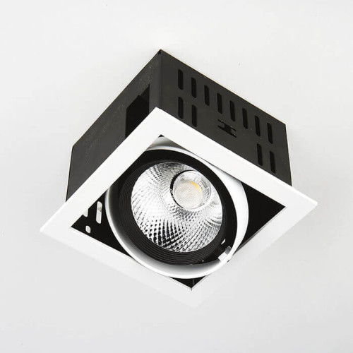 Встраиваемый светильник Ambrella Light T811 BK/CH 12W 4200K