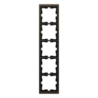 Рамка 5-постовая Schneider Electric Merten D-Life MTN4050-6552