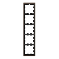 Рамка 5-постовая Schneider Electric Merten D-Life MTN4050-6552