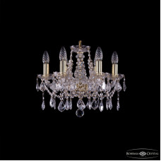 Подвесная люстра Bohemia Ivele Crystal 1413/6/141 G Leafs