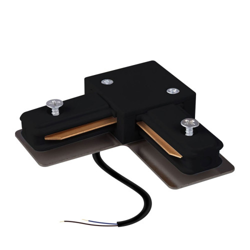 Коннектор угловой с вводом питания для однофазного шинопровода Elektrostandard 85012/00 4690389217678 a071303 Коннектор угловой с вводом питания для однофазного шинопровода Elektrostandard 85012/00 4690389217678 a071303