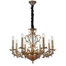 Подвесная люстра Lucia Tucci Firenze 1780.8.2 Antique Gold