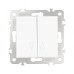 Выключатель жалюзи Arte Milano 206.38-2.white