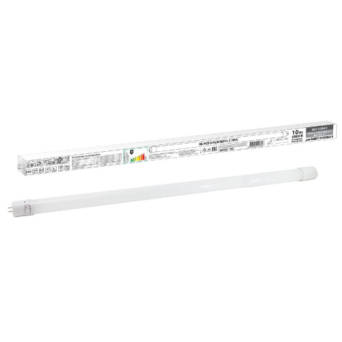 Лампа светодиодная TDM Electric G13 10W 4000K матовая SQ0340-1501