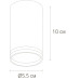 Накладной светильники Arte Lamp Imai A2266PL-1WH