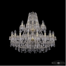 Подвесная люстра Bohemia Ivele Crystal 1403/20+10/360/2d G