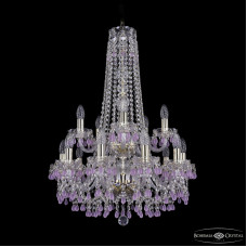 Подвесная люстра Bohemia Ivele Crystal 1410/10+5/195/h-82/2d G V7010